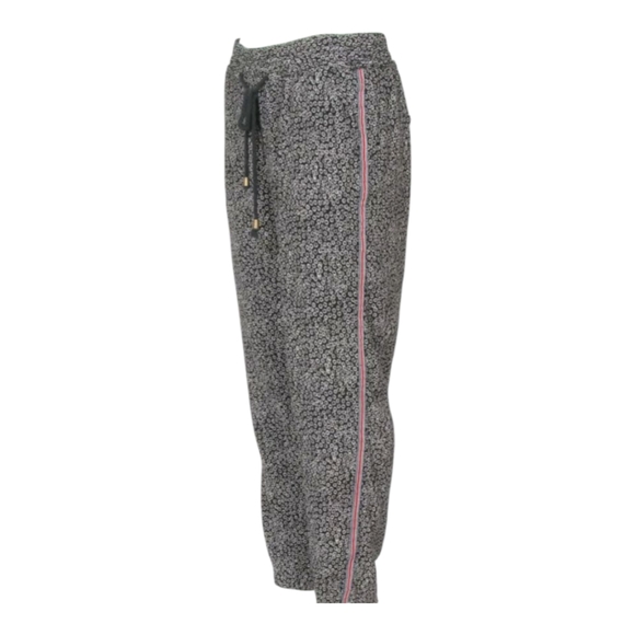 Anthropologie Ett Twa Floral Lounge Jogger Pants With Side Stripe - Size Small - Picture 10 of 10